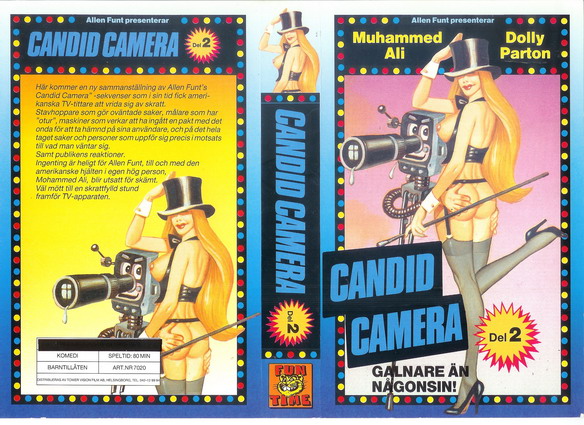 7020 CANDID CAMERA DEL 2 (VHS)